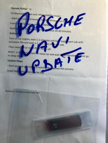 Navigatie update 2017 Porsche Cayenne