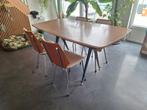 Table année 70 avec 4 chaises, Enlèvement ou Envoi, Comme neuf