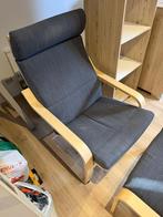 Chaise IKEA poang + repose pied, Maison & Meubles, Fauteuils, Enlèvement, Comme neuf