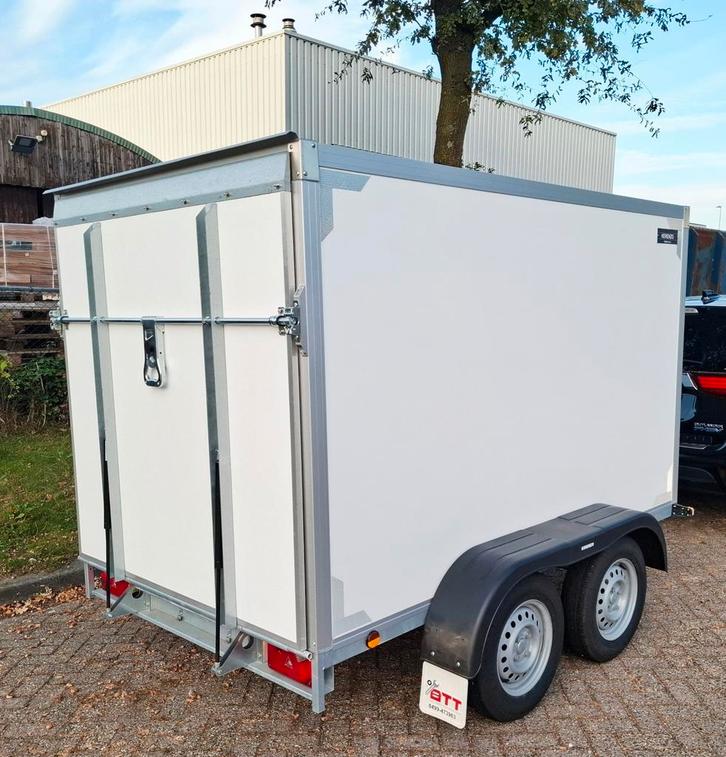 Gesloten aanhangwagen 750kg remorque valklep top staat!, Auto diversen, Aanhangers en Bagagewagens, Zo goed als nieuw, Ophalen of Verzenden