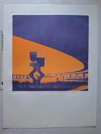 Constructivistische zeefdruk Piet Bekaert uit 1971, Antiek en Kunst, Ophalen of Verzenden