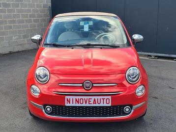 Fiat 500C 1.2i Pop CABRIO AIRCO- NAVI-PARK SENSOR AV AR- beschikbaar voor biedingen