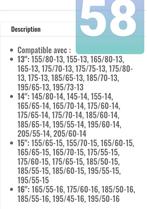 Chaussettes neige neuves Gsm 0476616295