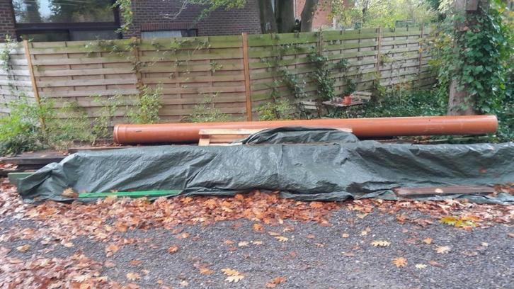 stortkoker, Doe-het-zelf en Bouw, Buizen en Afvoer, Gebruikt, Rechte buis, PVC, 4 tot 6 meter, 20 tot 40 mm, Ophalen