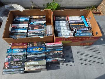 Partij dvd's metalcase en series 100stuks beschikbaar voor biedingen