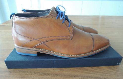 Floris van Bommel veterschoen maat 45, Kleding | Heren, Schoenen, Zo goed als nieuw, Veterschoenen, Bruin, Ophalen of Verzenden