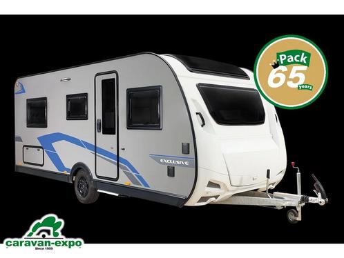 CARAVELAIR 522 EXCLUSIVE LINE, Caravans en Kamperen, Caravans, Bedrijf, tot en met 4, 1250 - 1500 kg, Caravelair, 5 tot 6 meter