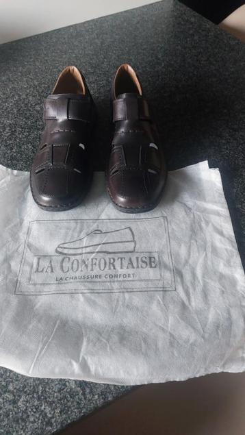 Rieker Herenschoen klittenbandschoen Donkerbruin Maat 43 beschikbaar voor biedingen