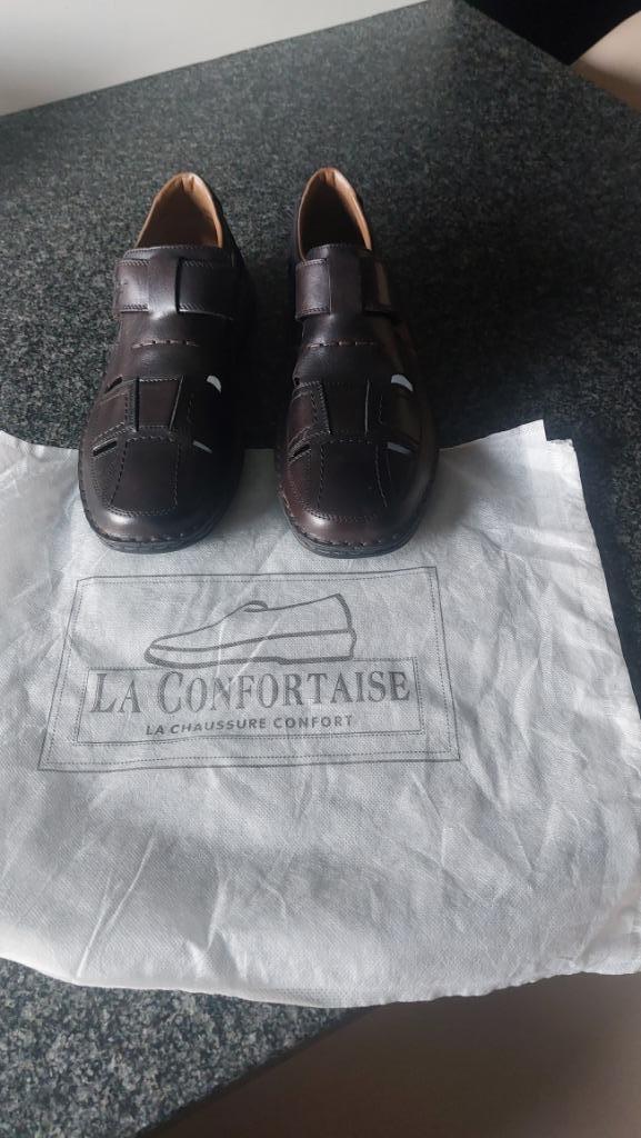 Rieker Herenschoen klittenbandschoen Donkerbruin Maat 43, Kleding | Heren, Schoenen, Nieuw, Sandalen, Bruin, Ophalen of Verzenden