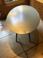 Ovalen tafels (uit gelakt metaal met vaste poten), Huis en Inrichting, Tafels | Eettafels, 100 tot 150 cm, Metaal, Zo goed als nieuw