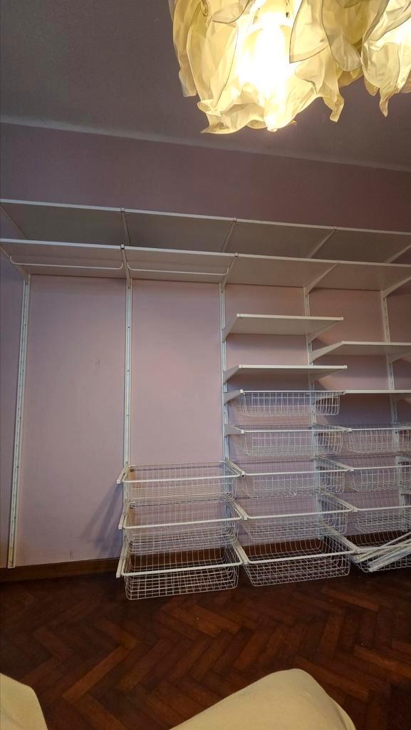 IKEA ALGOT manden en rails, Huis en Inrichting, Kasten | Schoenenrekken, Gebruikt, Ophalen