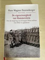 De eigenzinnigheid van Hammerstein., Gelezen, Enzensberger, Algemeen, Tweede Wereldoorlog