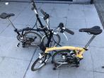 brompton -plooifiets(en) -6 versnellingen -prijs = per fiets, Ophalen, Brompton, Versnellingen, Zo goed als nieuw