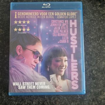 Hustlers blu ray met Jennifer Lopez NL versie