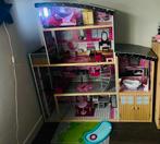 Prachtige grote poppenhuis uit hout incl. accessoires, Kinderen en Baby's, Speelgoed | Poppenhuizen, Ophalen, Poppenhuis