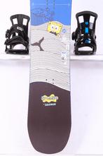 130 kinder snowboard SALOMON EL CAPITAN, SPONGE BOB, Sport en Fitness, Verzenden, Gebruikt, Bindingen