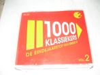5 CD BOX - RADIO 2 - 1000 KLASSIEKERS - VOL 2, Boxset, Pop, Ophalen of Verzenden, Zo goed als nieuw