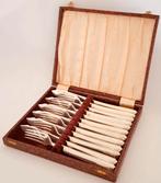 Magnifique Service 12 couverts à poisson Art déco 1930/1935., Enlèvement ou Envoi