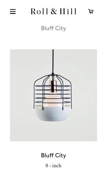 Bluff City Pendant light