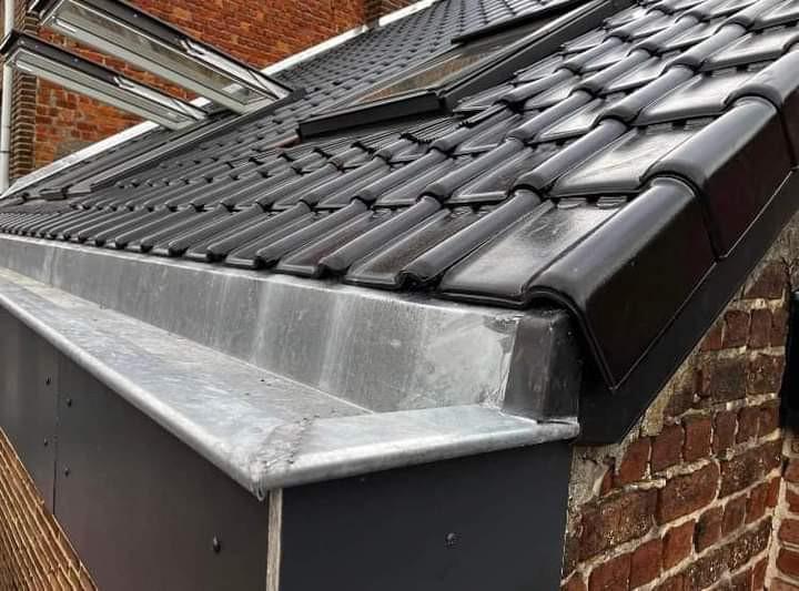 Toiture Renovation & façade Crepi, Doe-het-zelf en Bouw, Dakpannen en Dakbedekking, Zo goed als nieuw, Dakpannen, Hout, Ophalen of Verzenden
