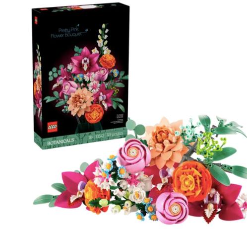 Lego 10342 - Roze Boeket, Kinderen en Baby's, Speelgoed | Duplo en Lego, Zo goed als nieuw, Lego, Complete set, Ophalen of Verzenden