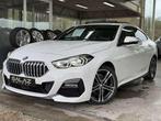 BMW 218 Gran Coupé dA / CUIR / TO + PANO / PACK M /NAVI, Auto's, Automaat, Lederen bekleding, 1995 cc, Wit