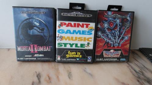 Sega Mega drive games, Games en Spelcomputers, Games | Sega, Gebruikt, Mega Drive, Ophalen of Verzenden