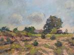 3 grote schilderijen M.VAN DEN BEMPT  "Heide", Ophalen of Verzenden