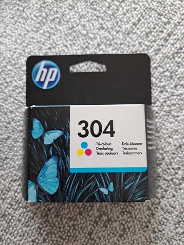 HP 304 originele drie-kleuren inktcartridge NIEUW