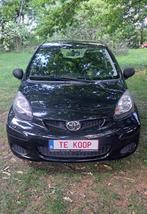 Toyota Aygo: 92.000 km +airco +jaar garantie +groot nazicht!, Voorwielaandrijving, Stof, 50 kW, Zwart