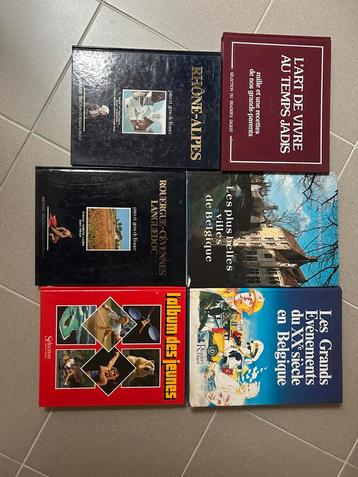 Lot de 6 livres ancien à vendre beschikbaar voor biedingen