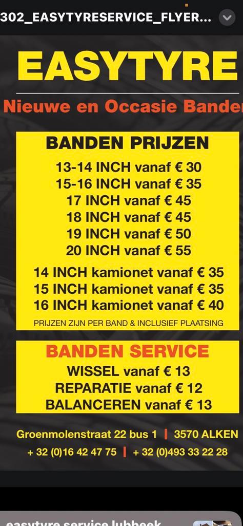 Nieuwe garage OPEN Alken  ALKEN , GROENMOLENSTRAAT 22 bus 1, Auto-onderdelen, Uitlaatsystemen, Ophalen
