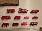 HO miniatuur brandweerwagenparkeerplaats. 

Miniaturen van H, Hobby en Vrije tijd, Ophalen of Verzenden, Zo goed als nieuw