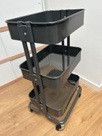 Roltafel IKEA raskög, Ophalen, Minder dan 55 cm, Gebruikt, Metaal of Aluminium