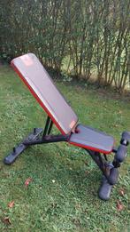 Halterbank - fitnessbank - domyos | decathlon, Sport en Fitness, Ophalen, Gebruikt, Benen, Fitnessbank