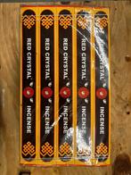 Encens tibétain en cristal rouge, Enlèvement, Neuf