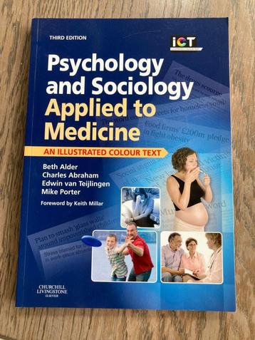 Psychology and Sociology Applied to Medicine beschikbaar voor biedingen