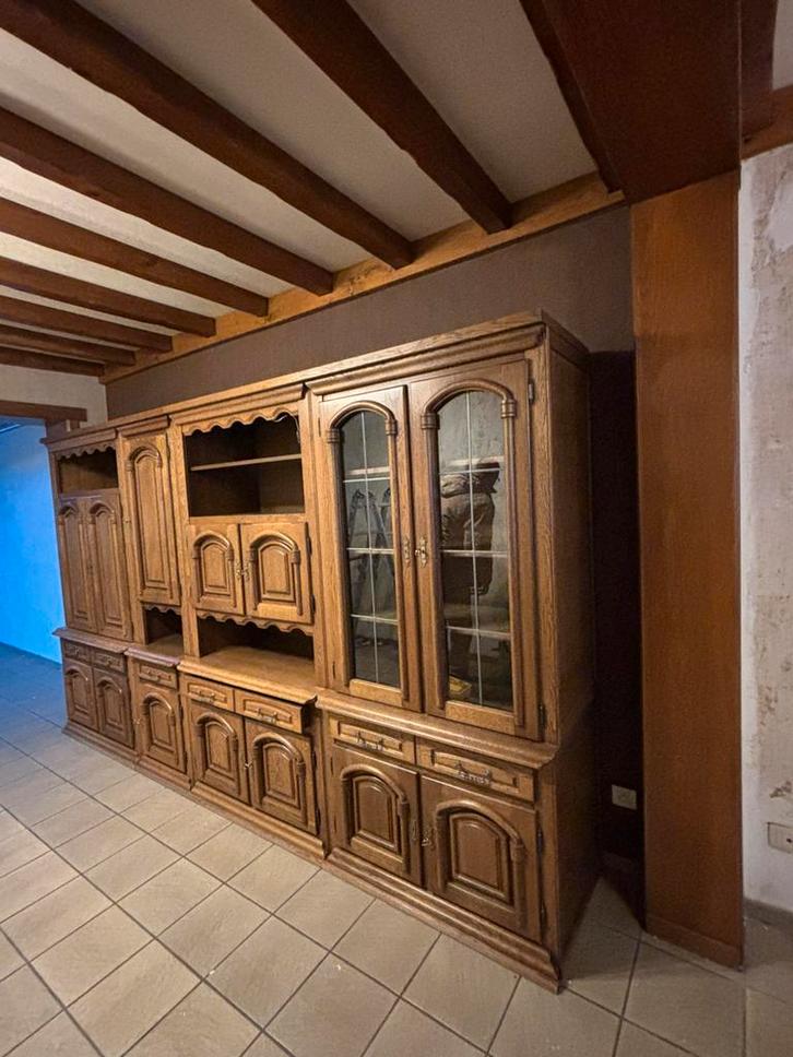 Massieve eiken buffetkast, Antiek en Kunst, Antiek | Meubels | Kasten, Ophalen