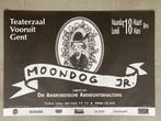 Poster Moondog Jr in Vooruit Gent, Enlèvement ou Envoi