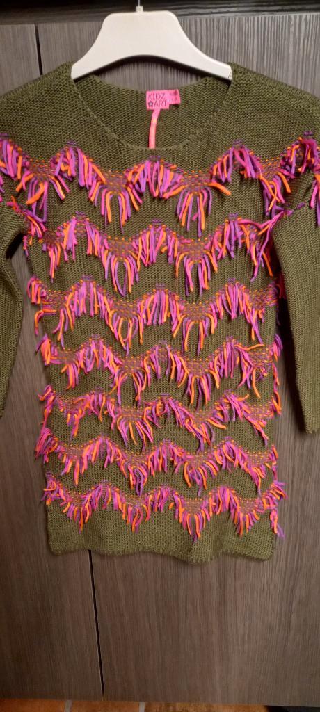 robe en maille verte Kidz Art taille 122-128, Enfants & Bébés, Vêtements enfant | Taille 122, Comme neuf, Fille, Robe ou Jupe