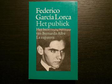 Het publiek  -Frederico Garcia Lorca- beschikbaar voor biedingen