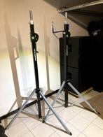 2 x Wind-up statief 3,80m, Ophalen, Gebruikt, Licht