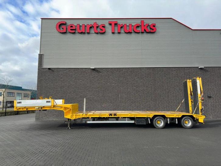 Goldhofer STZ-L2-22/80A SEMI LOWLOADER/DIEPLADER/TIEFLADER, Auto's, Vrachtwagens, ABS, Aanhangers en Opleggers, Overige brandstoffen