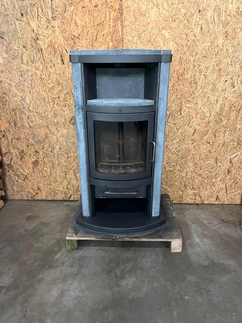 24104 Zware speksteenkachel Bk topas 🔥8kw, Huis en Inrichting, Kachels, Ophalen