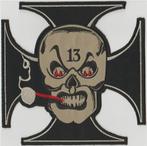 Iron Cross Skull 13 stoffen opstrijk patch embleem #9, Motos, Accessoires | Autre, Neuf