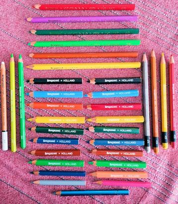 Kleurpotloden beschikbaar voor biedingen