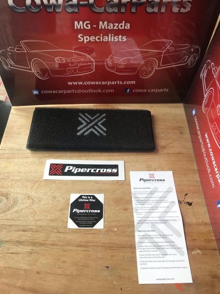mg tf mgtf mgf mg f pipercross sportluchtfilters nieuw A kwa, Autos : Pièces & Accessoires, Filtres, Neuf, Enlèvement ou Envoi