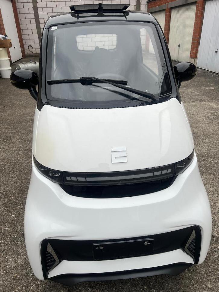 Elektrisch mini wagen voertuig 16jaar brommer rijbewijs, Auto's, Overige Auto's, Particulier, ABS, Achteruitrijcamera, Airconditioning