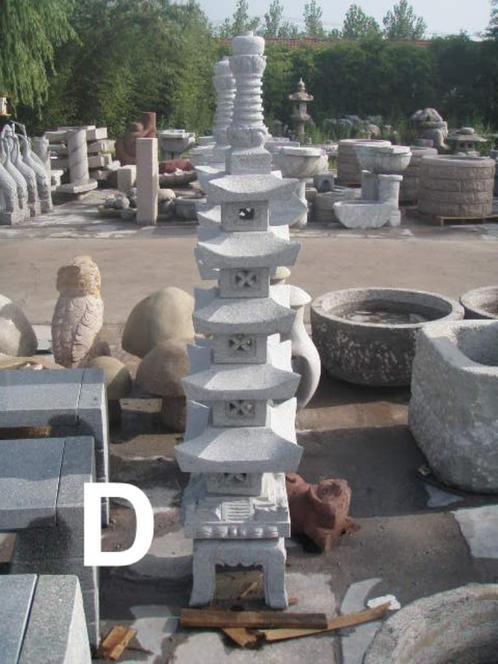 granieten pagode voor in de tuin met korting, Tuin en Terras, Vijvers, Ophalen of Verzenden