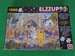 Jumbo Puzzel Elzzup? 3 (Wasgij) De mooiste dag van je leven!, Hobby en Vrije tijd, Ophalen, 500 t/m 1500 stukjes, Gebruikt, Legpuzzel